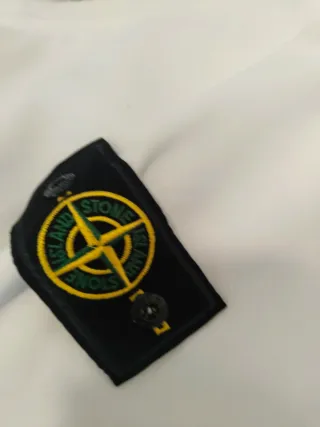 Stone Island Maglione Bianco Taglia M
