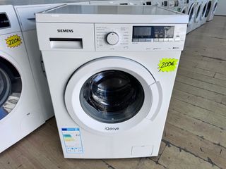 LAVADORA SIEMENS 8kg 1400rpm A+++. GARANTIA