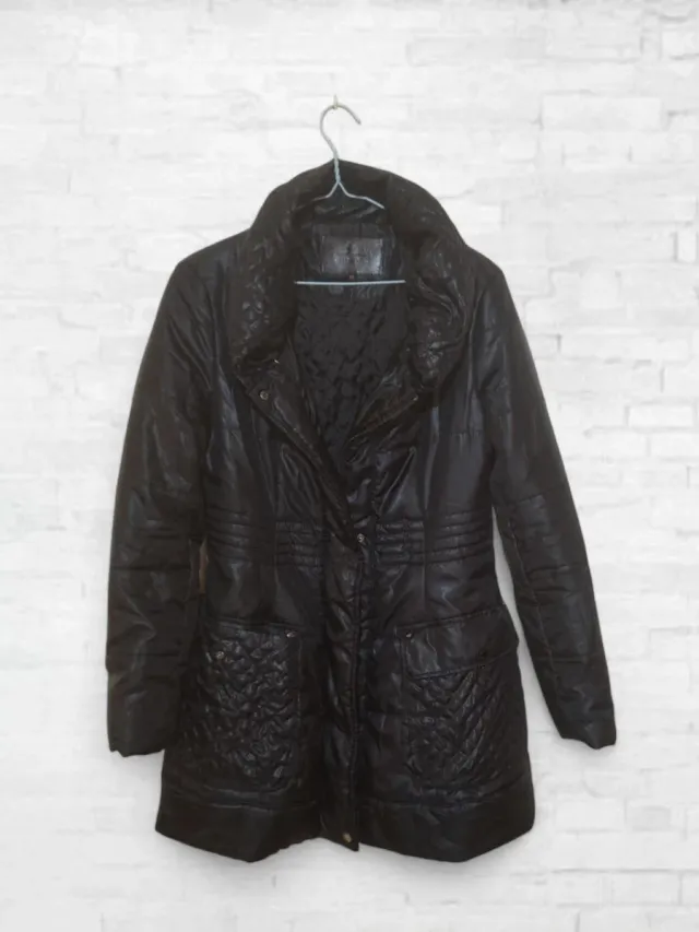 Chaqueta Adolfo Domínguez Negra Talla 38