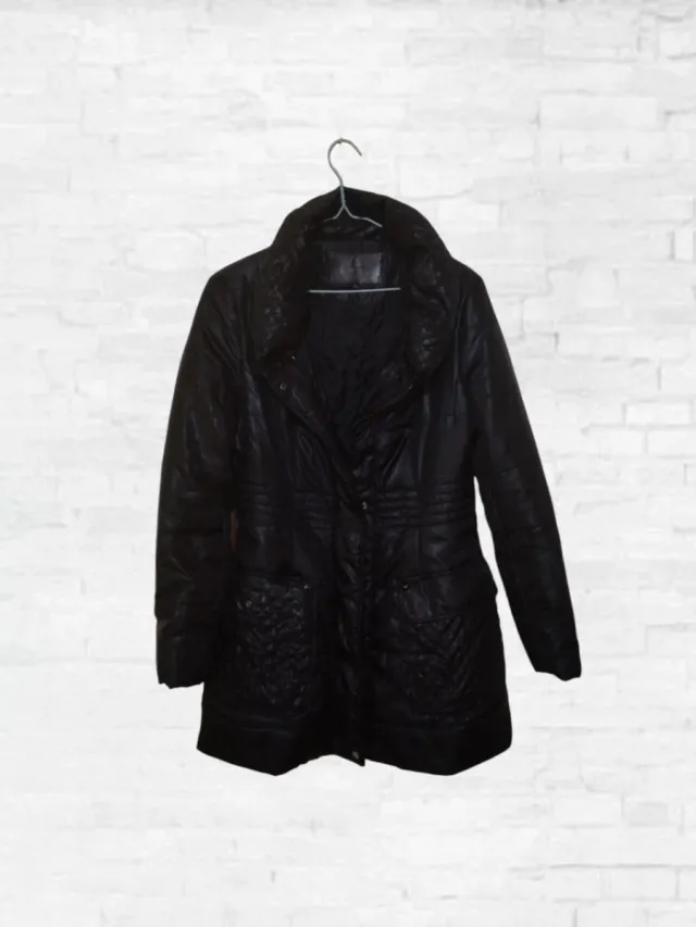 Chaqueta Adolfo Domínguez Negra Talla 38