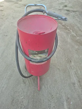 Equipo de chorro de arena