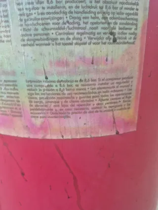 Equipo de chorro de arena