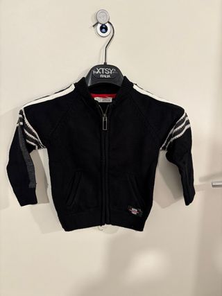 Felpa nera Piazza Italia 24/30 mesi