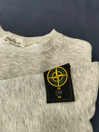 Felpa Stone Island Grigia