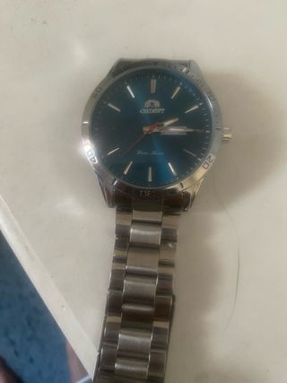 Reloj Orient Azul y Plateado