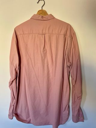 Camisa Oxford H&M Rosa Talla L