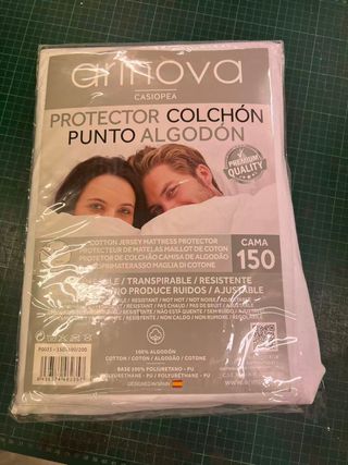 Protector Colchón Impermeable Algodón 150
