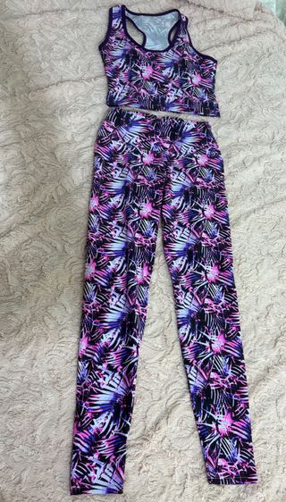 Conjunto deportivo mujer estampado