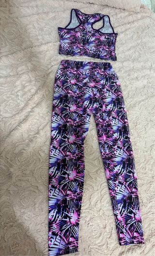 Conjunto deportivo mujer estampado