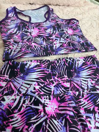 Conjunto deportivo mujer estampado