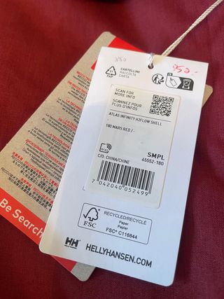 Chaqueta Helly Hansen Roja 50% de descuento 