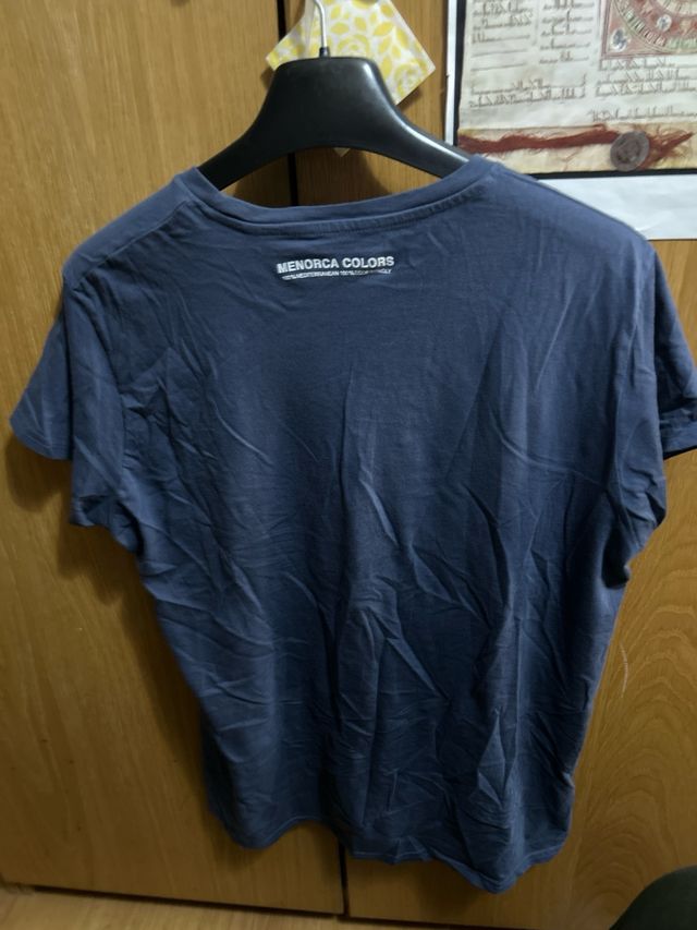 Camiseta Menorca Colors Azul y Rojo