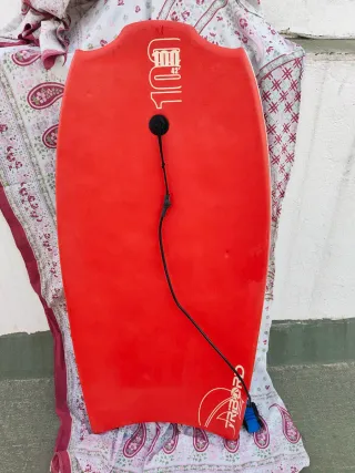 Bodyboard Rojo 40'' con Leash