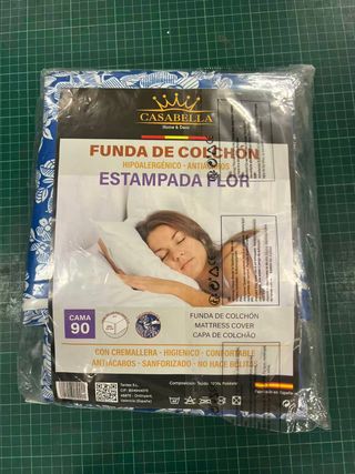 Funda de colchón Casabella Estampada Flor