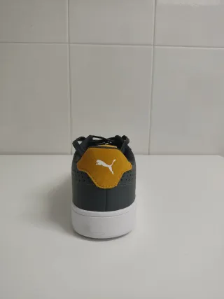 PUMA Grounded Perf gris/mostaza – Talla 44 (US 10.