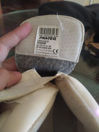 Botas Panter Lúpulo S2 SY Hidrogrip