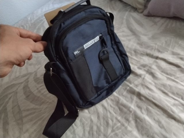 Bolso bandolera azul
