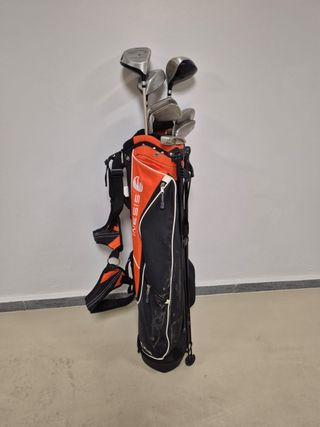 Bolsa de golf Inesis con palos Callaway mujer/niño