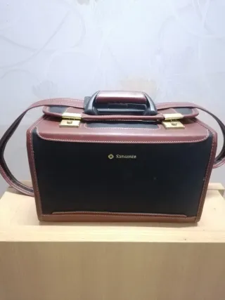 Maletín de piloto vintage de piel Samsonite