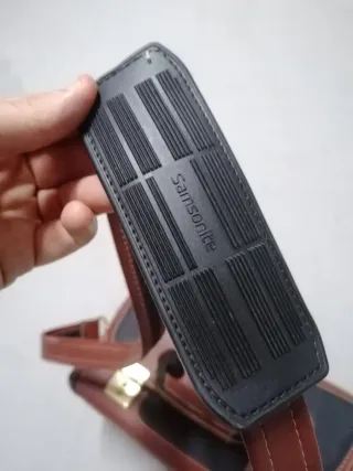 Maletín de piloto vintage de piel Samsonite