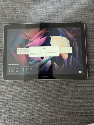 Tablet Huawei Negra y Plateada