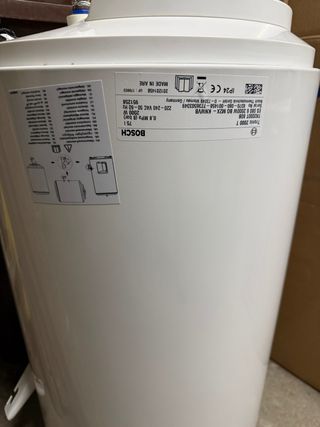 Termo eléctrico Bosch 75L