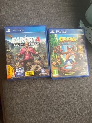 Far Cry 4 Edición Limitada y Crash Bandicoot PS4