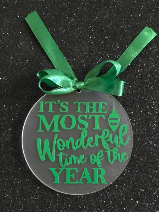 Decorazione Natale It's the most wonderful time