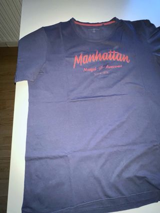 Camiseta Álvaro moreno Azul Manhattan