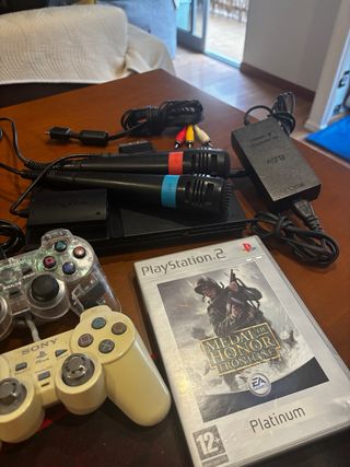 Consola PlayStation 2 Slim + Accesorios