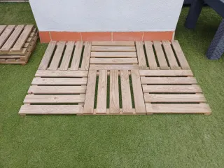 Losetas de madera para exterior