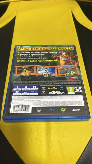 Crash Bandicoot Trilogy PS4 Pal Fra