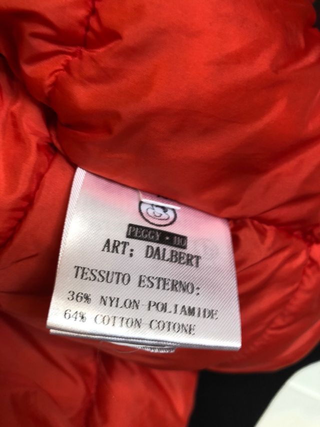 Chaqueta Peggy-Ho Negra con Forro Naranja