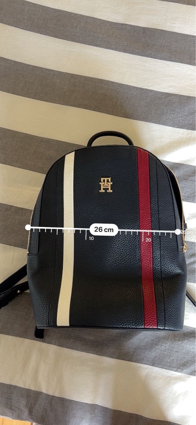 Mochila Tommy Hilfiger Mujer Azul Roja