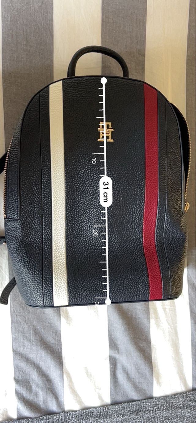 Mochila Tommy Hilfiger Mujer Azul Roja