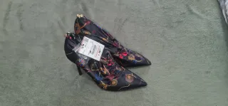 Botines Zara estampado joya