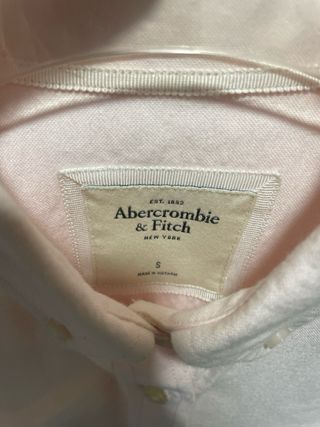 Camisa Abercrombie & Fitch rosa palo