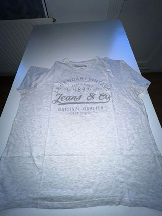 Camiseta Inverso Gris Talla XXXL
