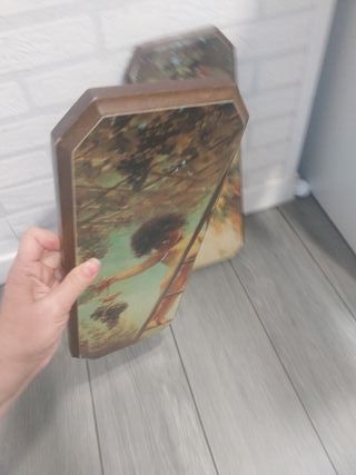 Cuadros antiguos de querubines