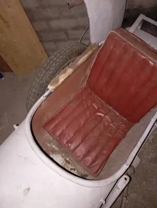 2 Sidecar moto antigua