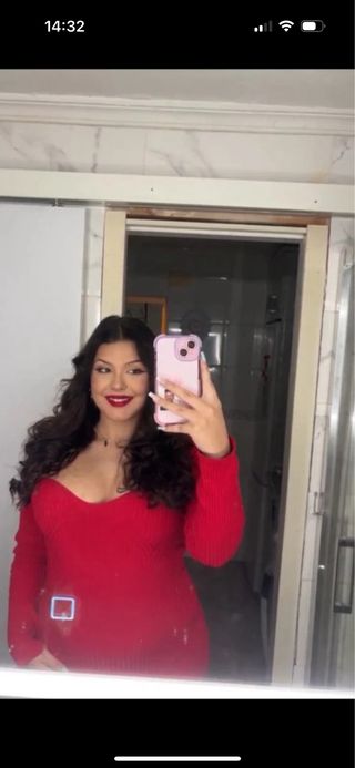 Vestido H&M Rojo