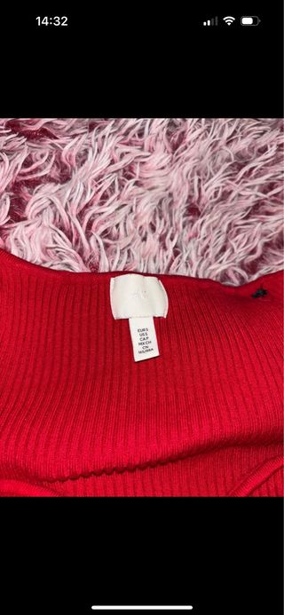 Vestido H&M Rojo