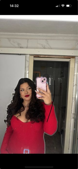Vestido H&M Rojo