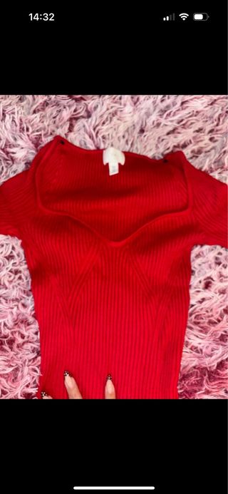 Vestido H&M Rojo