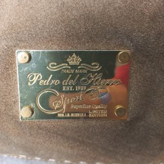 Bolso Pedro del Hierro marrón y dorado