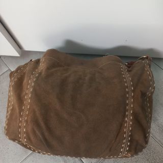 Bolso Pedro del Hierro marrón y dorado