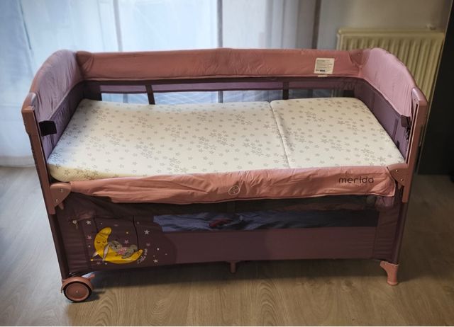 Cuna colecho viaje Merida + colchón