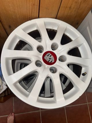 Llantas Porsche 5x100 con separador Adaptador