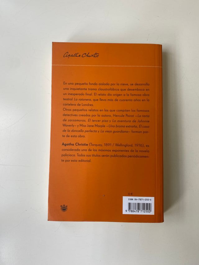 "Tres ratones ciegos" de Ágatha Christie