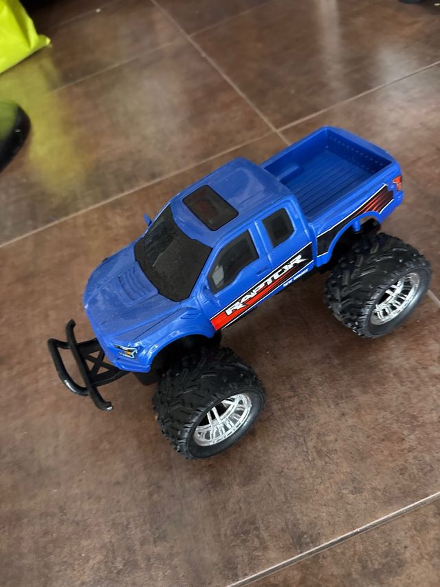 Camioneta teledirigida Raptor Azul